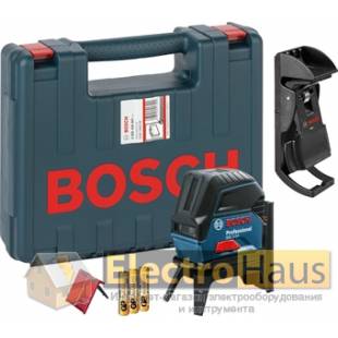 Лазерный нивелир BOSCH GCL 2-15 Professional + RM1 + кейс